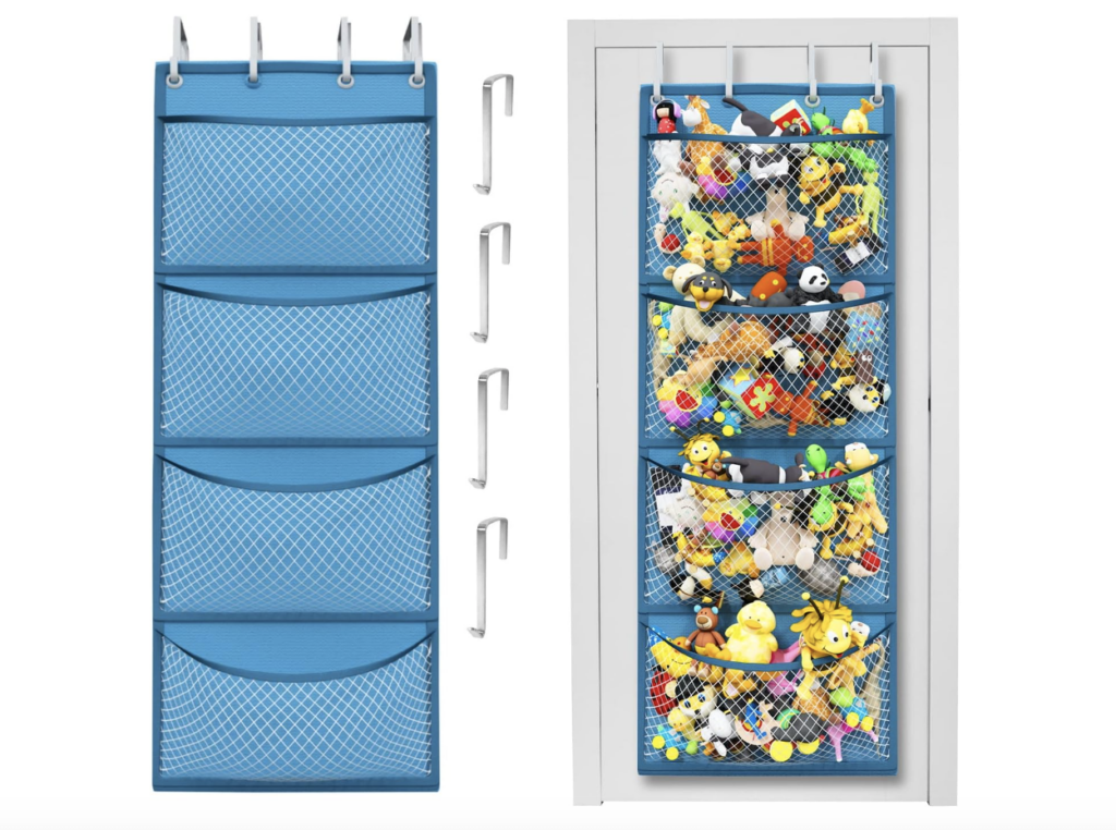 over the door stuffed animal organizer, cool gifts under $50